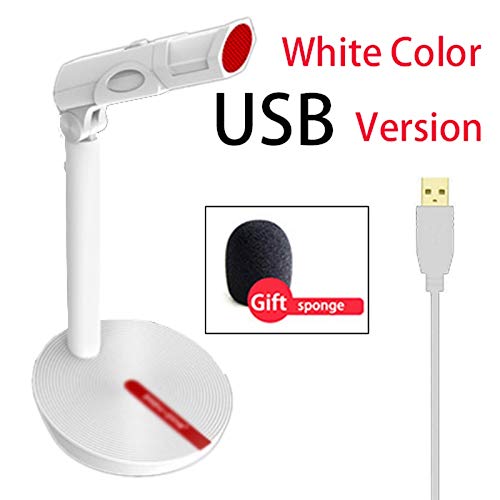 Microphone ordinateur ajustable pour corriger les voix faibles en karaoké - 3