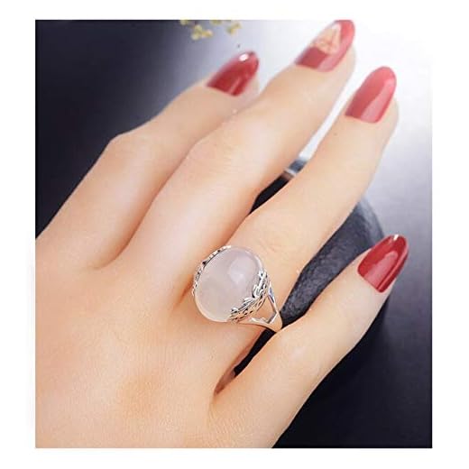 PINGGUO Retro Thailand silverfärg röd granat ädelsten ring för kvinnor grön jade kalcedon ringar smycken S925 bröllop