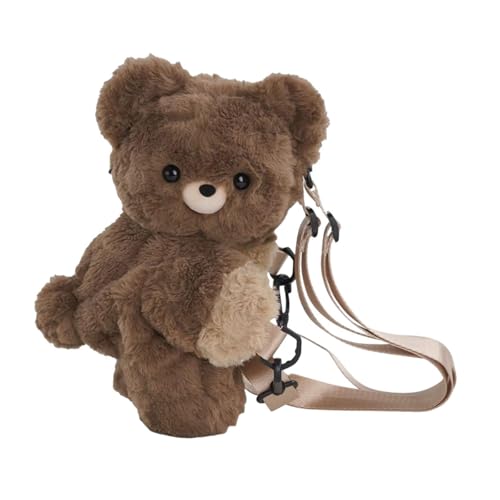 Peluche con zaino per orso giocattolo di peluche divertenti per lo shopping dapposta