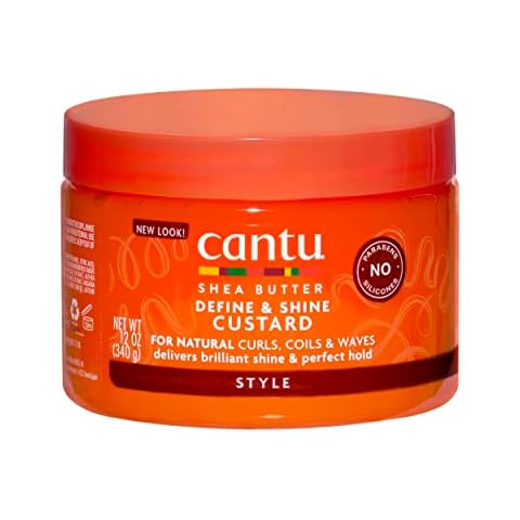 CANTU, Shea Butter for Natural Hair Define Shine Custard, 340g (packaging may vary) Cover
