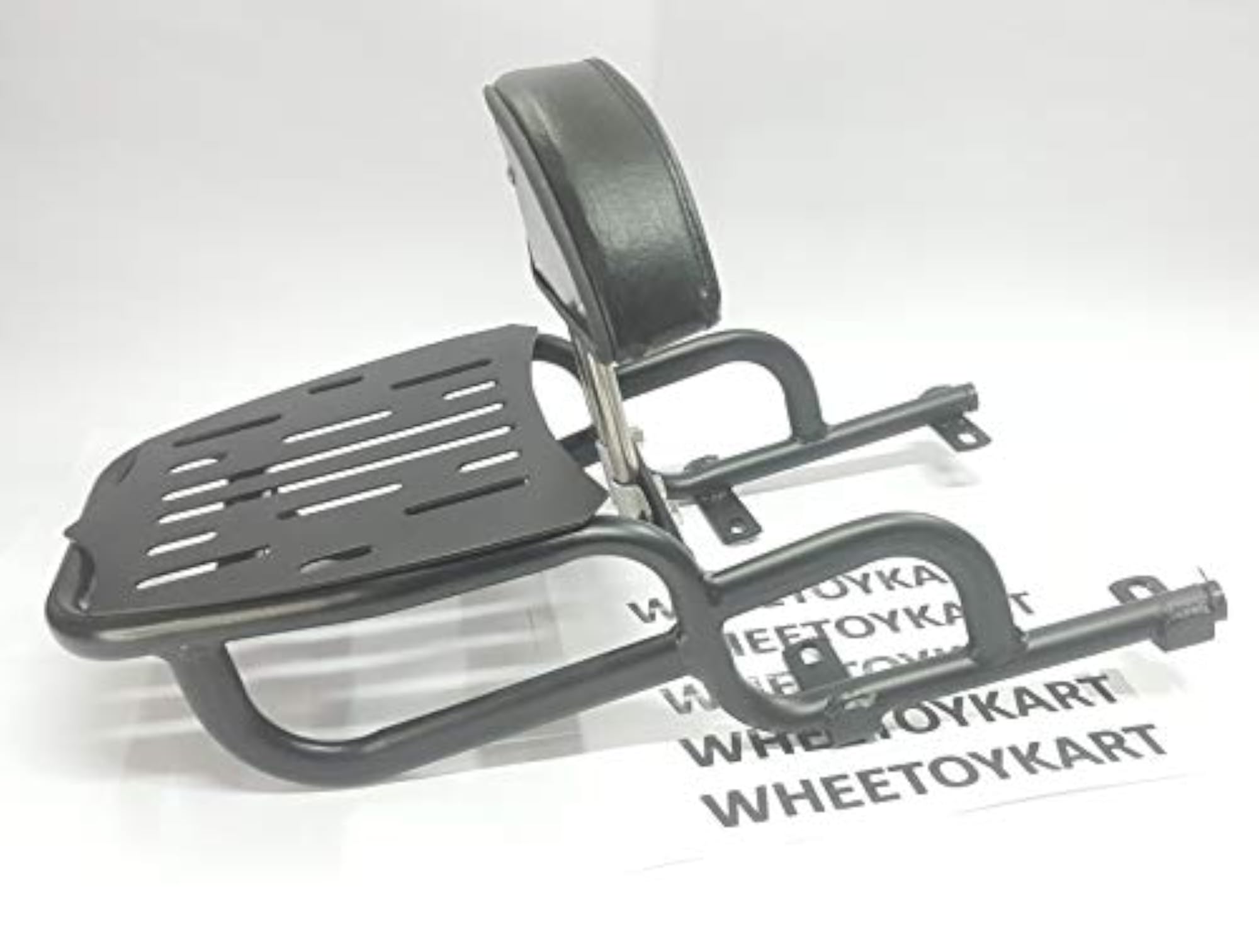 Harley Style Backrest Support Pillion Cushion for Bullet Bike