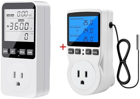 Diymore Plug in Thermostat Temperature Controller Electric Digital ...