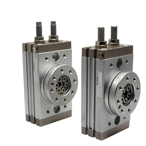 Vérin pneumatique rotatif HRQ20 compact pour automatisation industrielle - 3