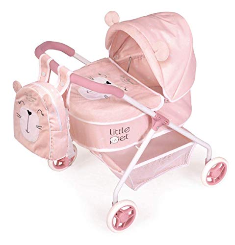 Carro de Muñecas Mi Primer Coche Animalitos Little Pet Decuevas 86039