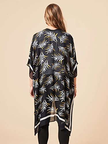 Image of Moss Rose Women Summer Bikini Kimono Bathing Suit Cover Ups for Swimwear