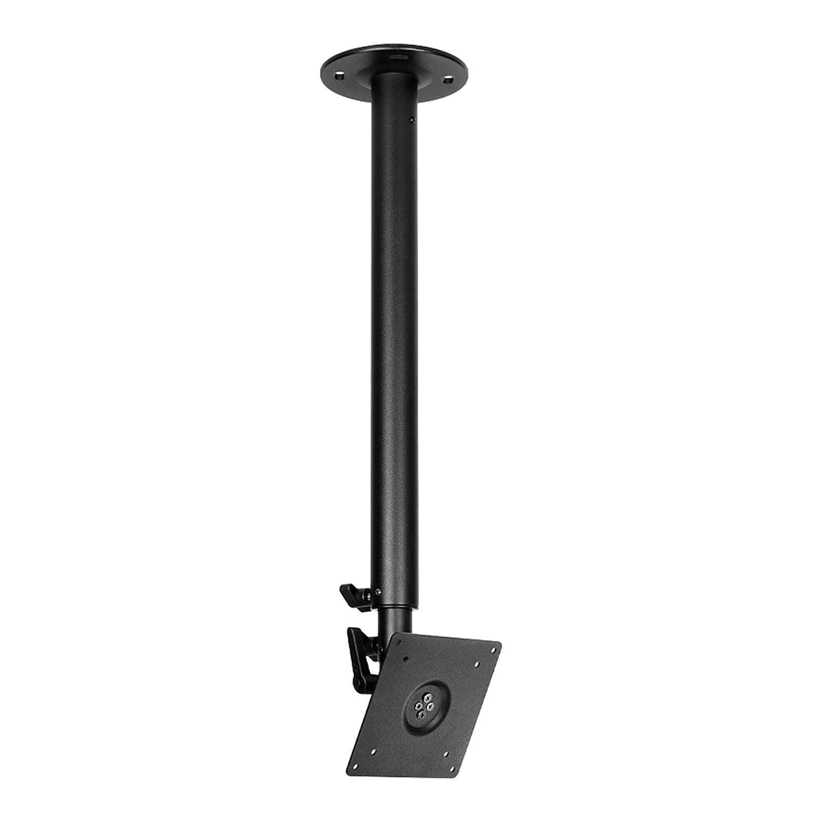 CGCSYZ tv Wall Mount Ceiling TV Mount, for 10 to 24 Inch TV Swivel and Tilting Bracket, Holds Up to 26lb, Ceiling/Wall/Desktop Installation Methods