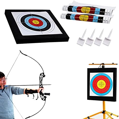 SOPOGER Archery Target for Backyard Adult, Easy Arrow Removal Bow Target, Durable Bow and Arrow Target for Youth Outdoor Shooting Practice