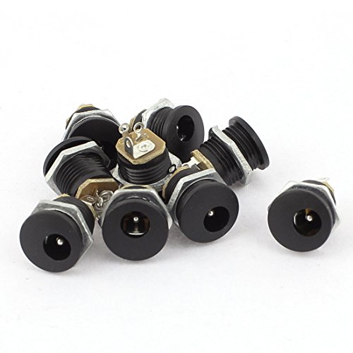 Aexit 9 accesorios de audio y video conector DC 5.5x2.1mm miniatura 1