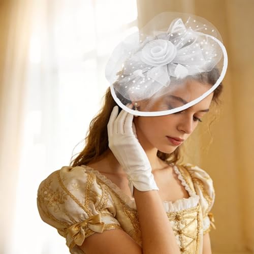Sombrero Fascinator con 2 Formas de Usar miniatura 5