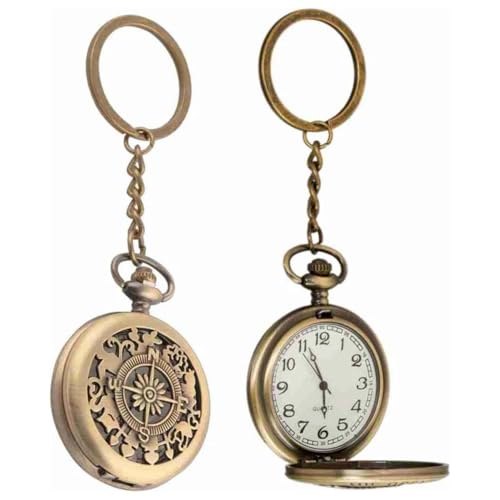 Image of Antique Bronze Pocket Premium Vintage Theme Metallic Home Key Chain & Key Rings | Best Gift for Men, Woman, Boys & Girls on their Special Occassions