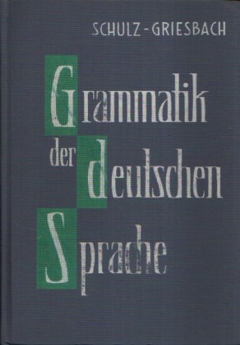 Amazon.com: Grammatik Der Deutschen Sprache: Dora Schulz: Books