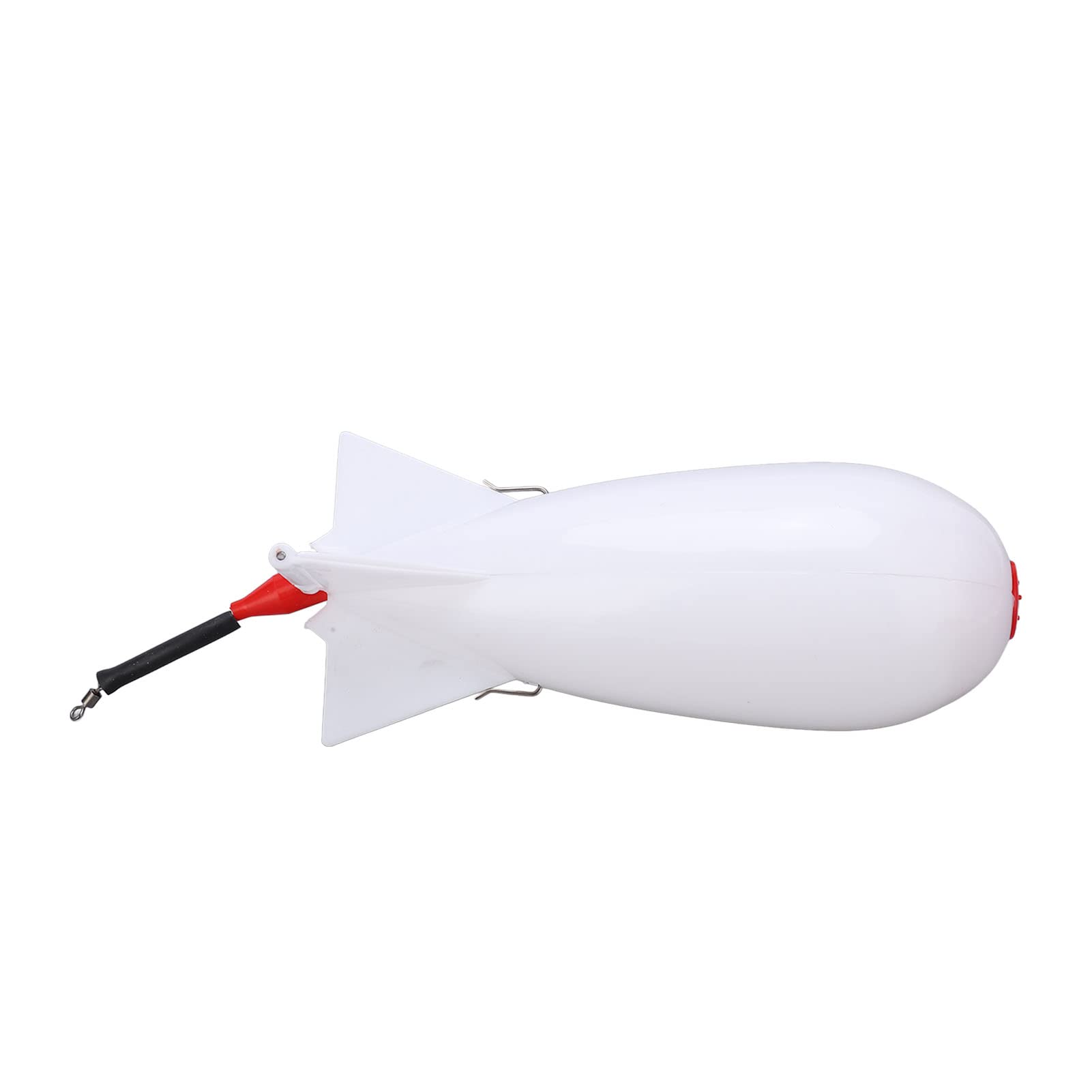 Miotacz Przynęt Podajnik Karpiowy Duża Bomba Float Lure Uchwyt na Przynętę Podajnik Wędkarski Narzędzie do Zagnieżdżania dla Wędkarzy (Biały)