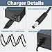 HIENADTOR 19V for Harman Kardon Charger for Harman Kardon Onyx Studio 7 6 5 4 3 2 1 Wireless Portable Stereo Speaker, AC Adapter Power Cord Supply Fits for Harman Kardon Onyx Studio