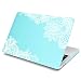 Batianda Lovely Lace Design Matte Hard Case for MacBook Air 13 inch (A1466 & A1369) (NEWEST VERSION) Shell Cover - Mint Green