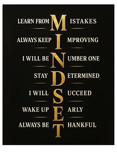 American Luxury Mindset Acrostic Print