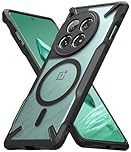 Ringke Fusion-X [Compatible with MagSafe] Designed for OnePlus 12 Case, Scratch Resistant Shockproof Protective X-Design Bumper Cover - Magnetic Matte Black