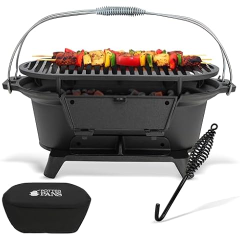 Potted Pans 20 Inch Hibachi Grill Cover
