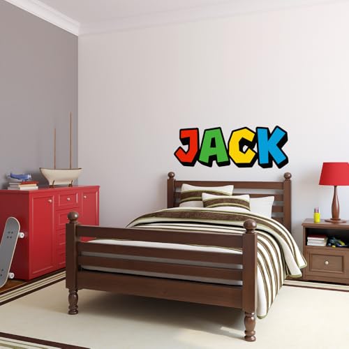 Vinilo decorativo Super Mario personalizado para pared miniatura 4