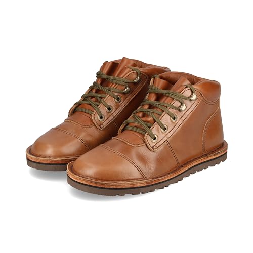 Image of JIM GREEN Men's Barefoot African Ranger Boots Lace-Up Water Resistant Full Grain Leather Work or Hiking Boot