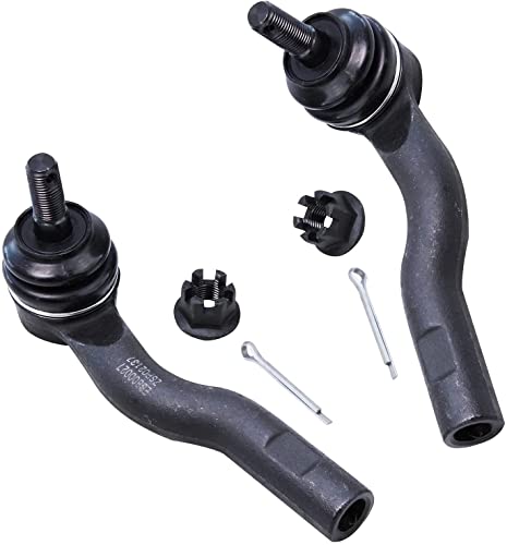 Image of Detroit Axle - 6pc Front End Control Arms Kit for 03-08 Mazda 6, 4 Lower Control Arms w /Ball Joint 2 Outer Tie Rod Ends 2003 2004 2005 2006 2007 2008 Replacement
