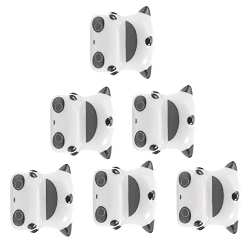 STOBAZA 6Pcs Cute Panda Ceramic Chopstick Rests Adorable Chopstick Holder Stand for Dining Table Elegant Design for Home Restaurant Use