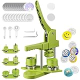 缶バッジマシーン 【2025革新磁気吸着回転】 25mm 32mm 58mm金型 缶バッジメーカー 回転式 3サイズ 金型交換便利 マグネット吸着 回転式 操作簡単 組立不要 バッジ素材300個付き 缶バッヂ製造機 DIY缶バッヂ製造機 小型 軽量 DIYのおもちゃ バッヂ製造機 手芸 手づくり 入学祝いプレゼント