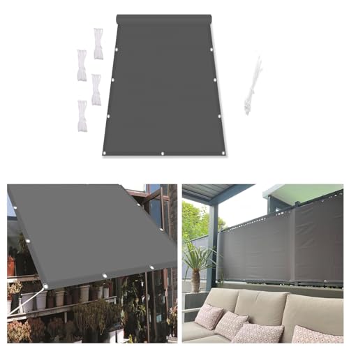 AUWUUA Voile d’ombrage Rectangulaire 2x3.5M Toile Ombrage Imperméable avec 95% de Protection UV pour Patio Pergola Terrasse, Balcon, Jardin Extérieur avec...