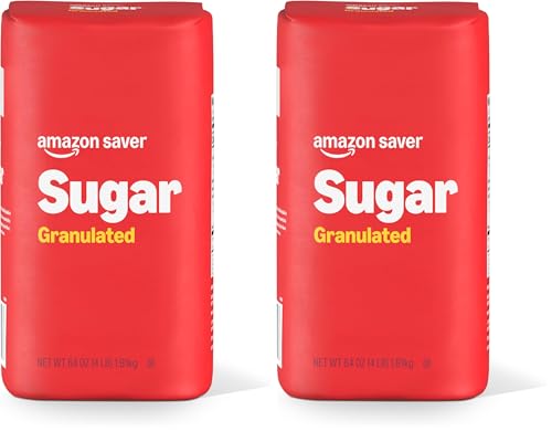 Image of Amazon Saver, White Sugar, 4 Lb (Pack of 2)