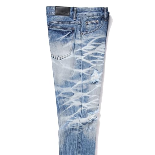 Men's Ripped Regular Straight Leg Fit Jean4