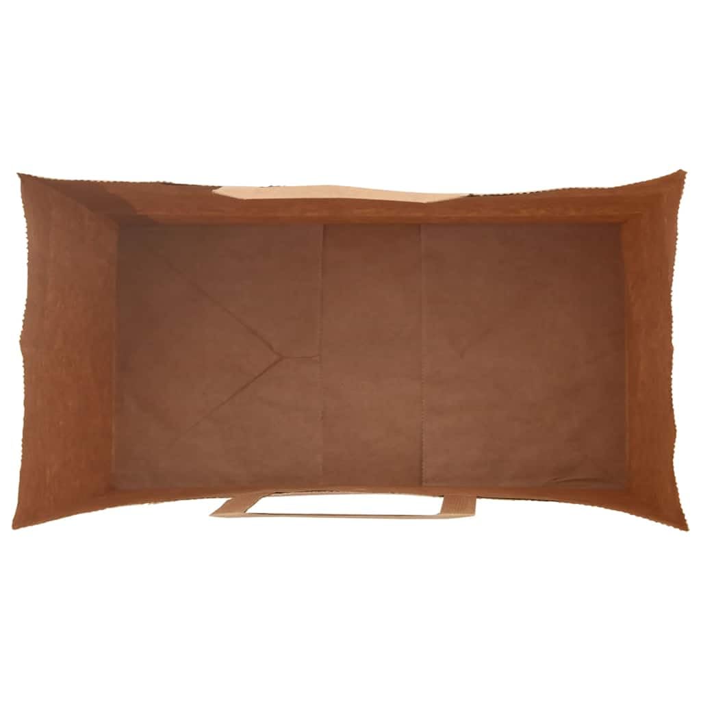 vidaXL Sacs en papier 50 pcs avec poignées vert 32x17x44 cm, sac en papier, sac cadeau en papier, sac cadeau en papier, sac