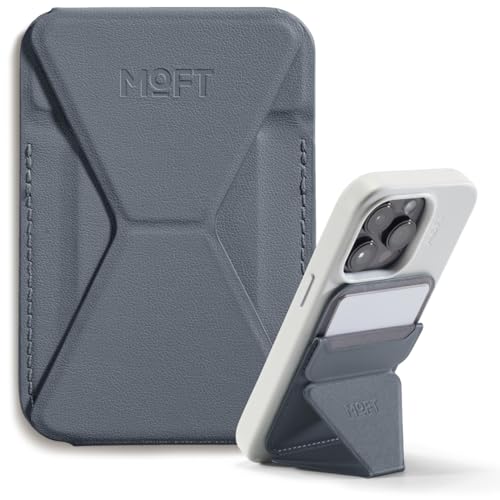 MOFT Magnetic Wallet Stand for iPhone 12–17, MagSafe