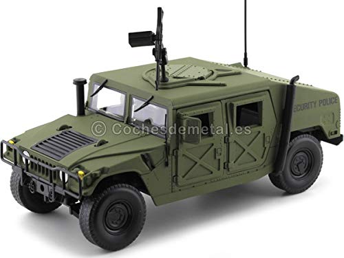Auto World 1984 Hummer Humvee R-2 Security Police Olive Drab 1:18 AWML003A