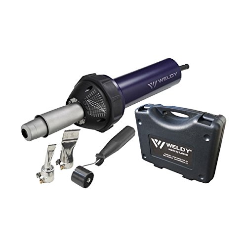 US Stock - 1600W 110V Hot Blast Torch Overlap Heat Guns Welding Gun Welder Pistol Tool Kit — view 3