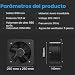 Imagen de Ventilador extractor industrial 200 mm con regulador de velocidad