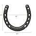YFUG GO Cast Iron Horseshoe Wall Decor, Medium Horseshoe Durable Cast Iron 5 Holes On Each Side for Indoor Or Outdoor(1 pack)…