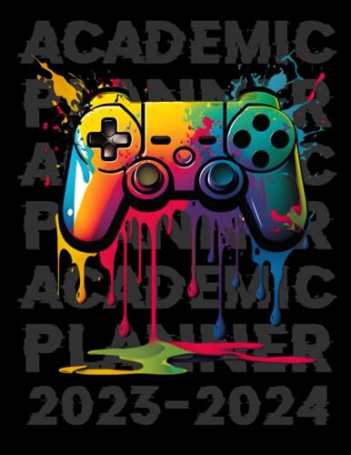 Academic Planner 2023-2024 Gamer: With Daily & Weekly and Monthly Spreads, To-Do List, Habit Tracker & Homework Organizer for Elementary Middle and ... Video Games Lovers, Perfect Gift for School. image 2
