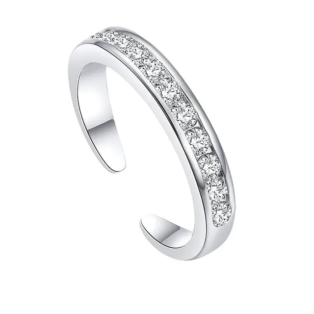 Silver Toe Ring Adjustable | Gift for Girlfriend | Gift For Women & Girls | With Certificate of Authenticity | 6 Months Warranty-image-47