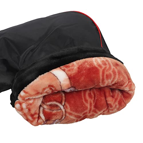 Guantes de manillar para moto contra manos frías con protección cortavientos total 5