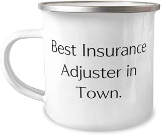 New Insurance adjuster Gifts, Best Insurance Adjuster, Appreciation Birthday 12oz Camper Mug Gifts For Coworkers From Coworkers, Fun gifts for insurance adjusters, Gifts for insurance adjusters, Gifts