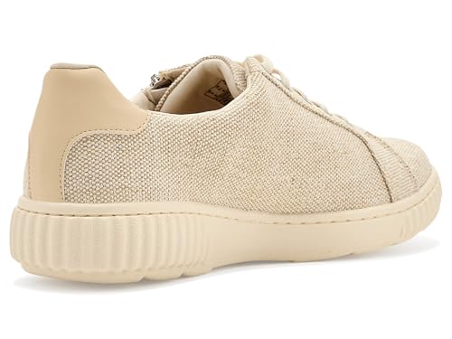 Image of Clarks Women's Caroline Echo Canvas Side Zip Fashion Sneaker