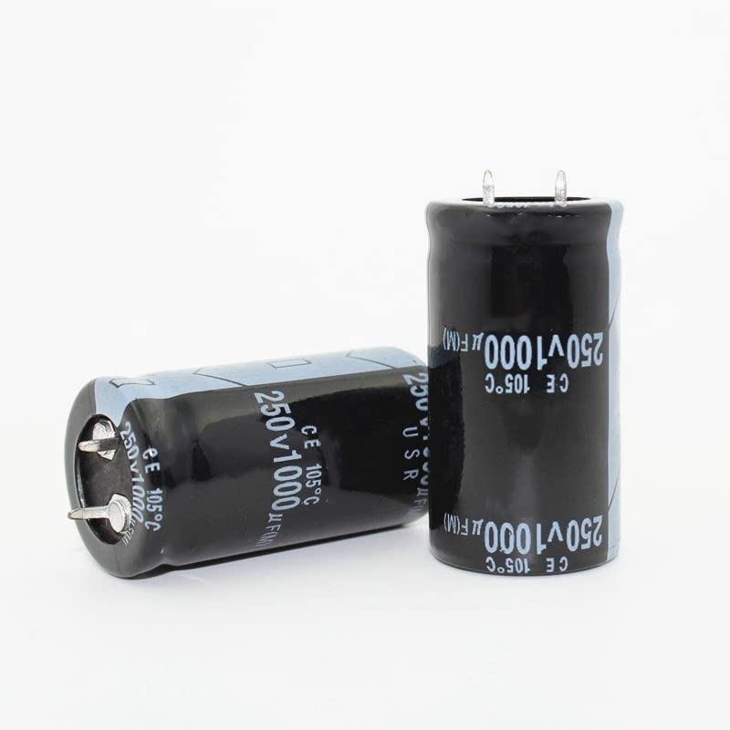 Accessori elettronici 10PCS 1000UF 250V condensatori elettrolitici 250V1000UF 25 * 45MM 25 * 50mm