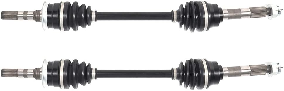 SCITOO CV Axle Shaft Assembly Front Left Right for Kawasaki Mule 2510 1998-2002,for Kawasaki Mule 3010 2001-2008,for Kawasaki Mule 4010 2009-2018,for Kawasaki Mule 4010 Trans 2015-2018 59266-0034 2PCS