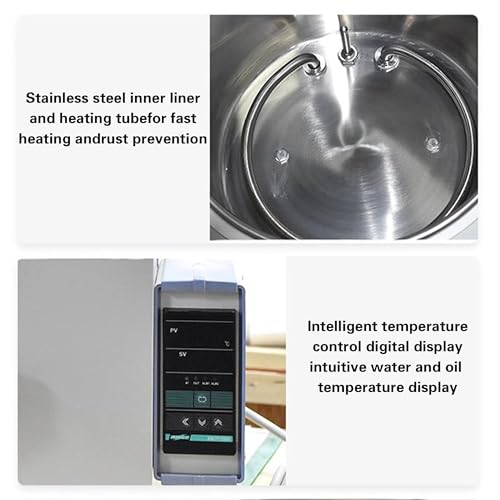 Digitales Wasser-Ölbad mit konstanter Temperatur, Präzisions-Heizgerät mit Temperaturregelung für medizinische Forschung, Biotechnologie-Labors und chemische Experimente