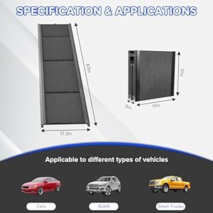 Dog-Damps-for-Car-Portable-Car-Ramps-for-Large-Dogs-up-to-250LBS63x173-Inches-Easy-clean-Pet-Ramp-with-Non-slip-Surface-for-Car-SUV-Trucks-Dog-Step-for-Stairs - Cucciolini Doodles   Dog-Damps-for-Car-Portable-Car-Ramps-for-Large-Dogs-up-to-250LBS63x173-Inches-Easy-clean-Pet-Ramp-with-Non-slip-Surface-for-Car-SUV-Trucks-Dog-Step-for-Stairs