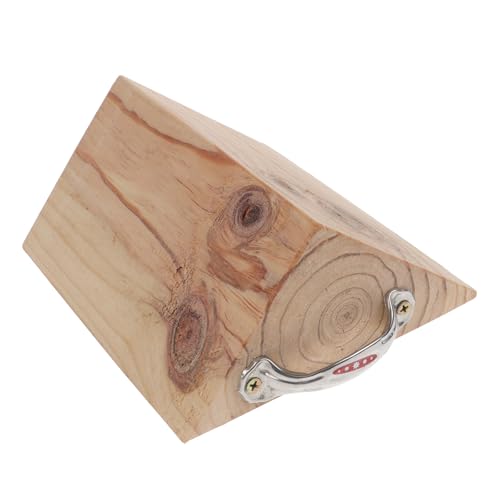 Cale de roue en bois massif robuste avec système d'installation simple - 2