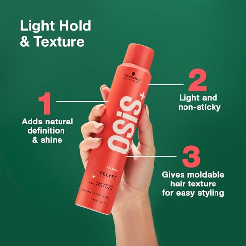 Image of Schwarzkopf Professional OSiS+ Velvet Lightweight Wax-Effect Spray