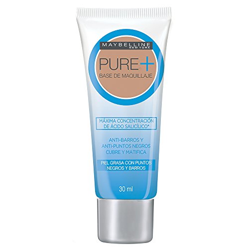 Rostro, Beauty Maybelline Pure Plus Base de Maquillaje, color Natural