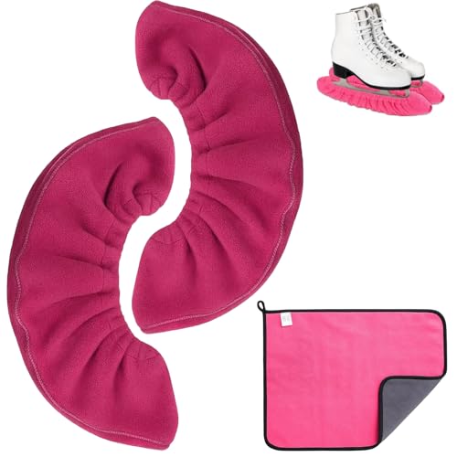 BDBFPAN Protezione per pattini da ghiaccio, protezione elastica per pattinaggio artistico e hockey su ghiaccio, ideale per la protezione durante il trasporto e lo stoccaggio, adatto per la maggior
