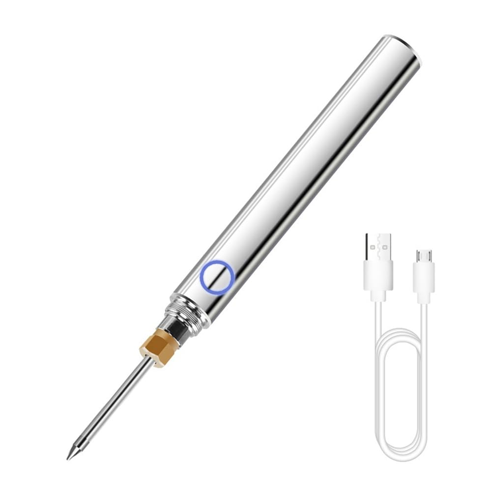 Littimoon USB Rechargeable Soldering Iron Household Lithium Battery Welding Pen USB Portable Small Electric Soldering Iron