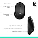 Logitech M331 Silent Plus Wireless Mouse- Black
